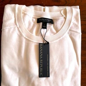 Banana Republic - Merino Wool Crew-Neck Sweater